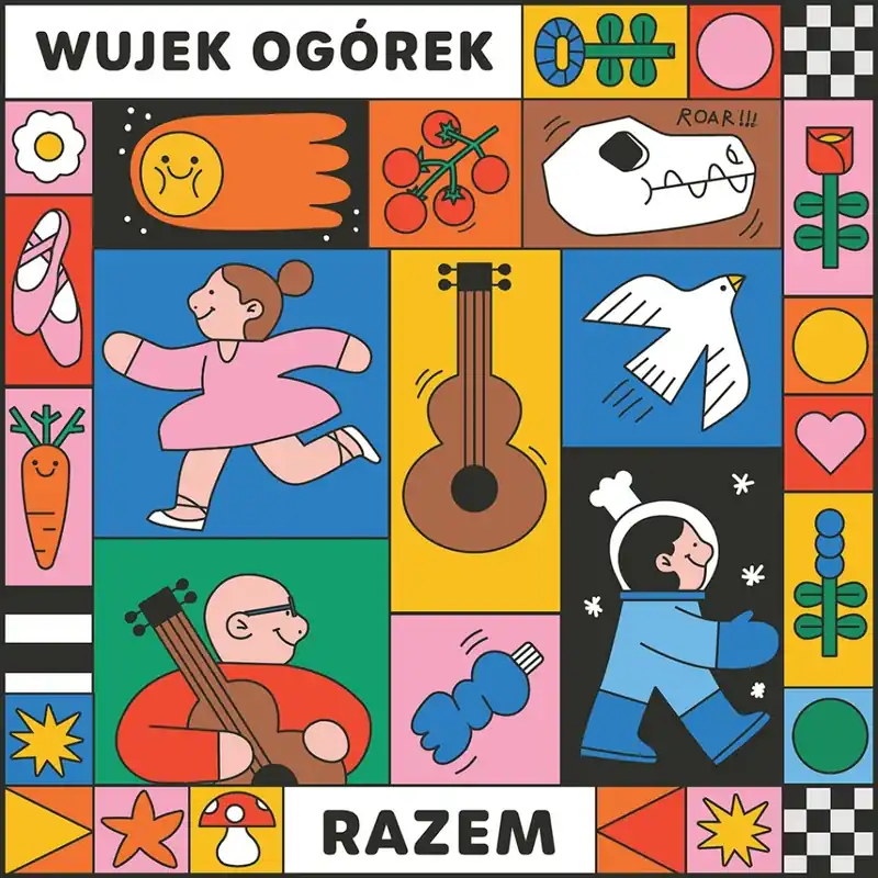 WUJEK OGÓREK - Piosenki dla Dzieci - RAZEM - Płyta CD Nie przegap