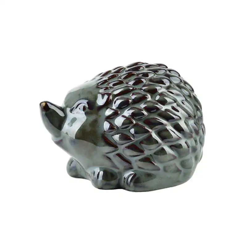 Super okazja MAVE BLUE Figura jeż ceramiczny 10x8x7 cm AW25