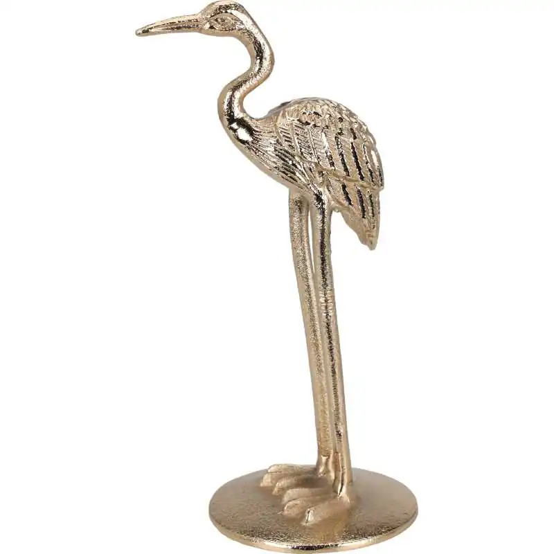 Bezpieczna płatność Złota statuetka FLAMINGA 19cm