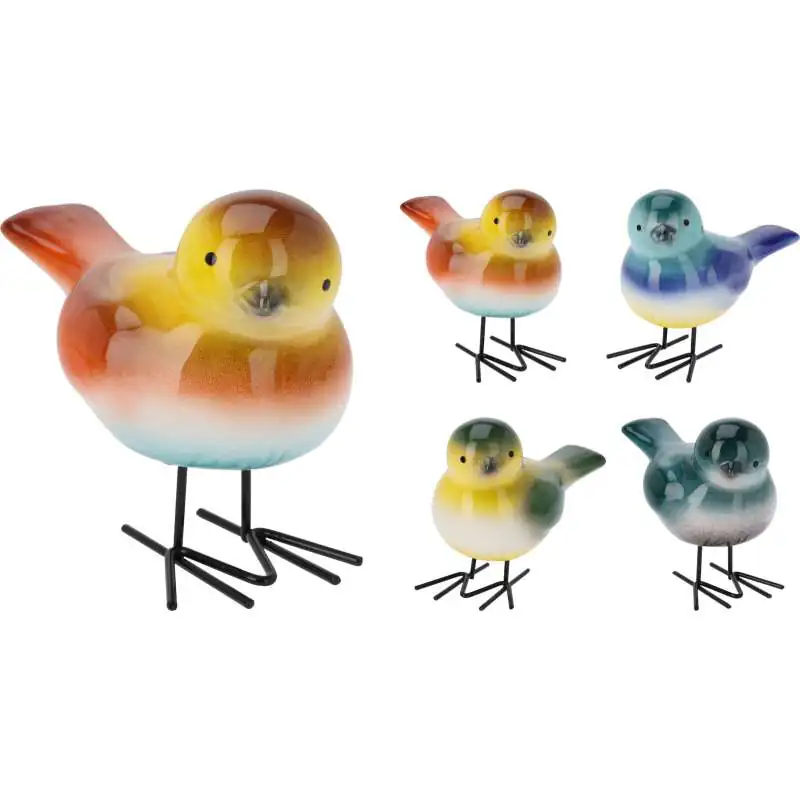 Figurka Ptak porcelanowy 11cm 8 wzorów Nie przegap