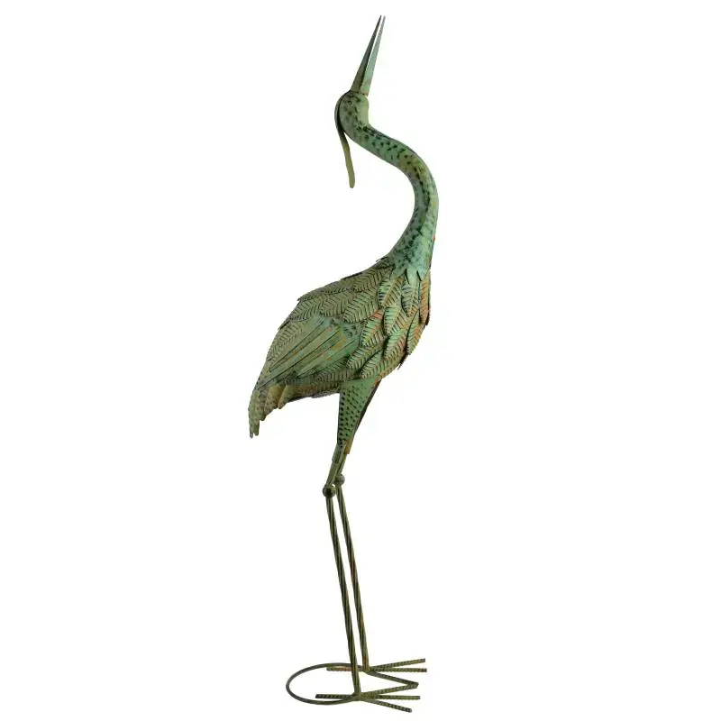CEDRIC Figura metalowa CZAPLA 95cm Wyprzedaż