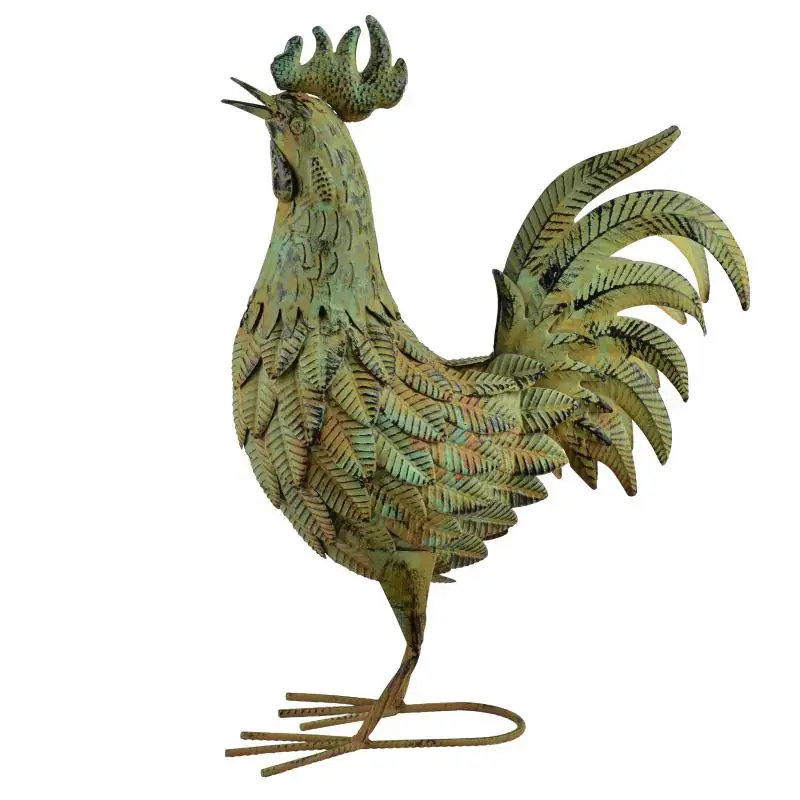 CEDRIC Figura metalowa KOGUT 53cm Wysoka jakość