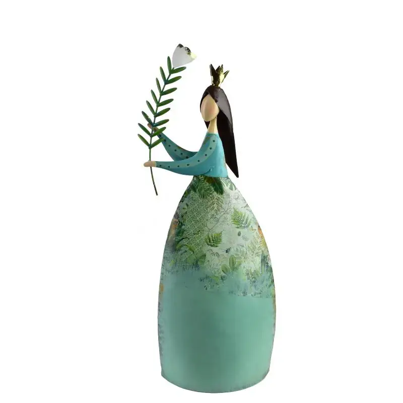 LYDIA Figura wróżka metalowa 27x12x63,5cm Zniżka