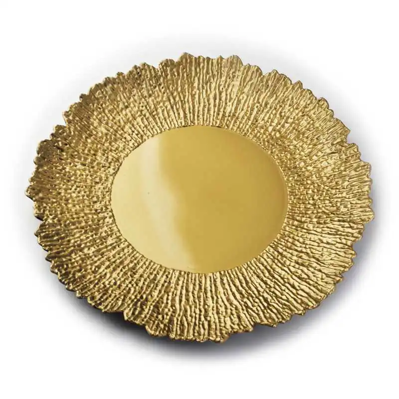Kup online BLANCHE GOLD Podtalerz artykuł dekoracyjyjny 33xh2cm
