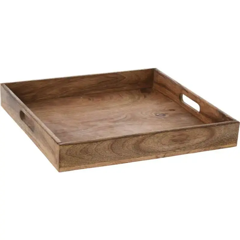 Ekspresowa dostawa TACA DO SERWOWANIA DREWNO MANGO 25x25xh55cm
