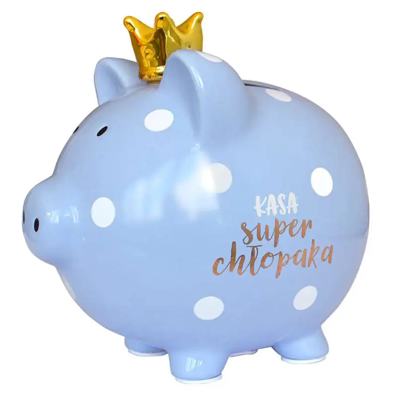 Skarbonka PREMIUMSUPER CHŁOPAKA Promocja