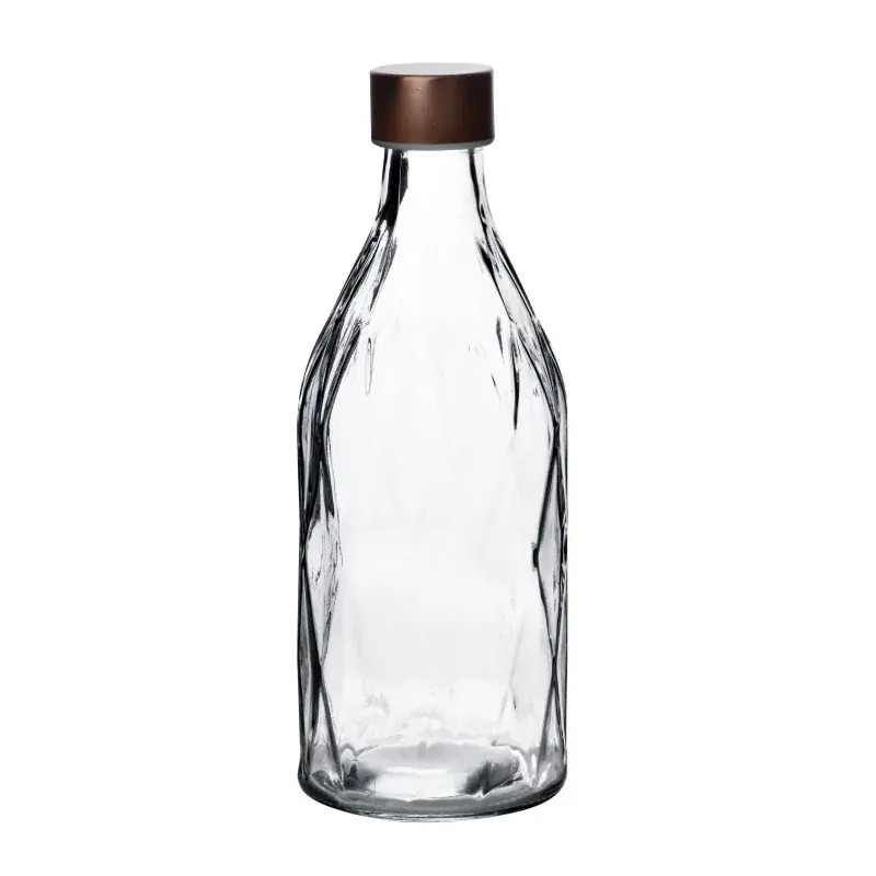 Szybka wysyłka Butelka szklana BASIC KITCHEN 1 l