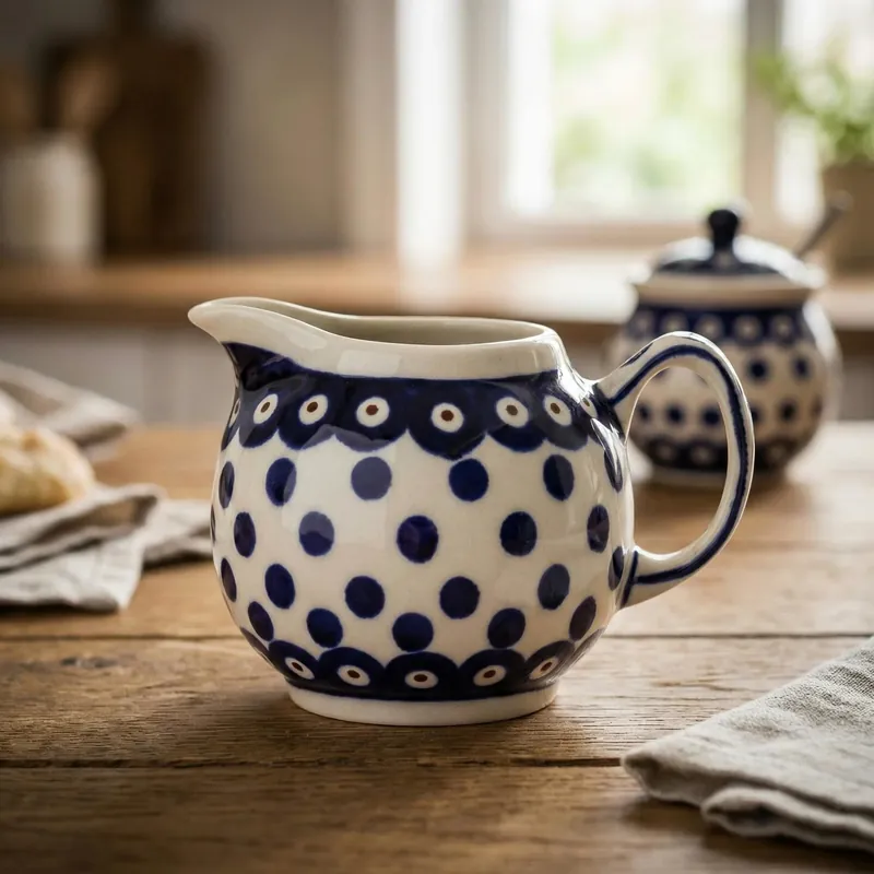 Mlecznik (dzbanek) 250 ml - wzór D-46 - Zakłady Ceramiczne w Bolesławcu (2 gat.) Wysoka jakość