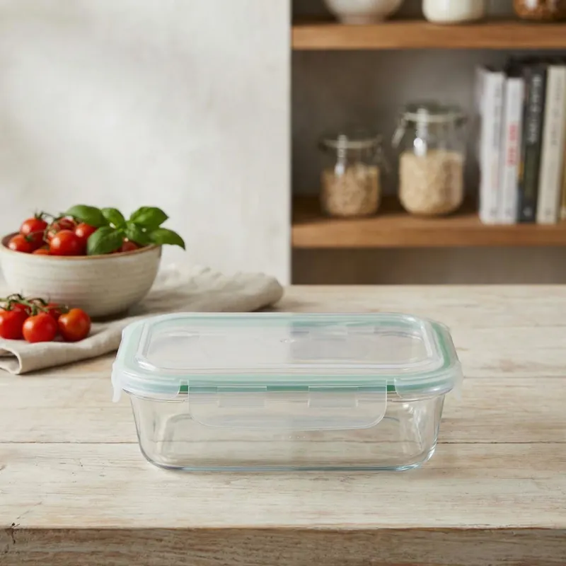 Pojemnik hermetyczny na żywność szklany z pokrywką 1,5 l Oferta limitowana