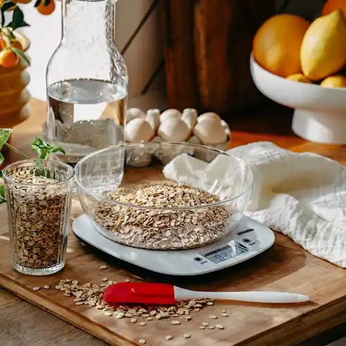 Oferta MESKO MS 3179 White - waga kuchenna z misą