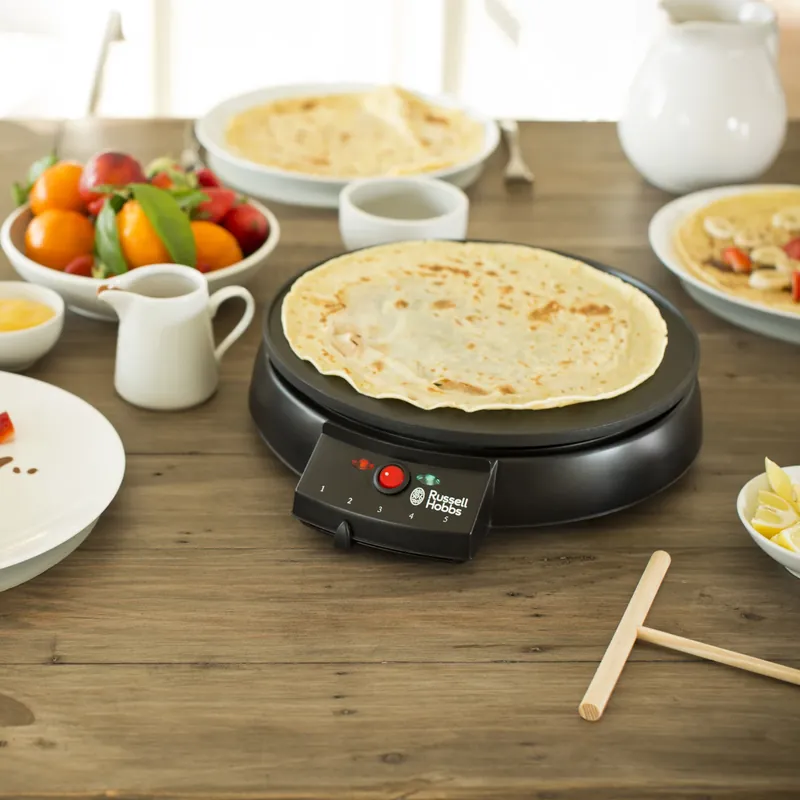 Szybka dostawa RUSSELL HOBBS Fiesta 1000 W czarna - naleśnikarka