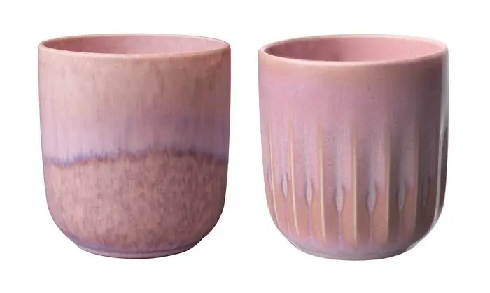 Zestaw kubków porcelanowych 350 ml 2 szt. - Perlemor Coral - Villeroy & Boch Taniej