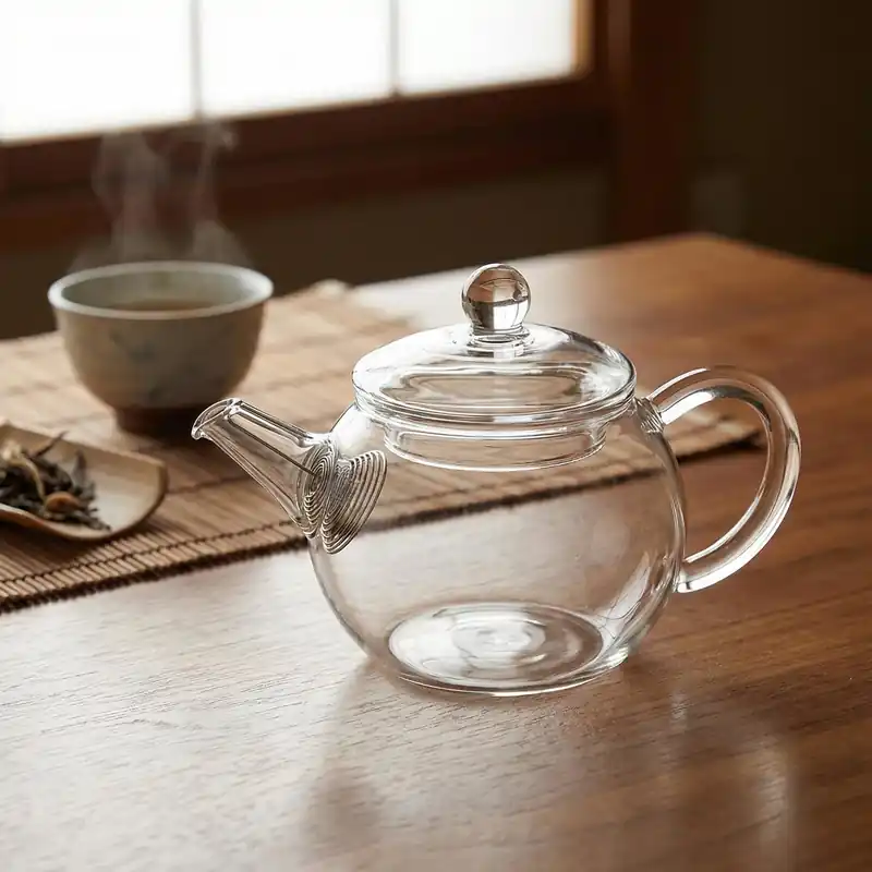 Taniej HARIO Asian Tea Pot Round 0,18 l - dzbanek do herbaty szklany