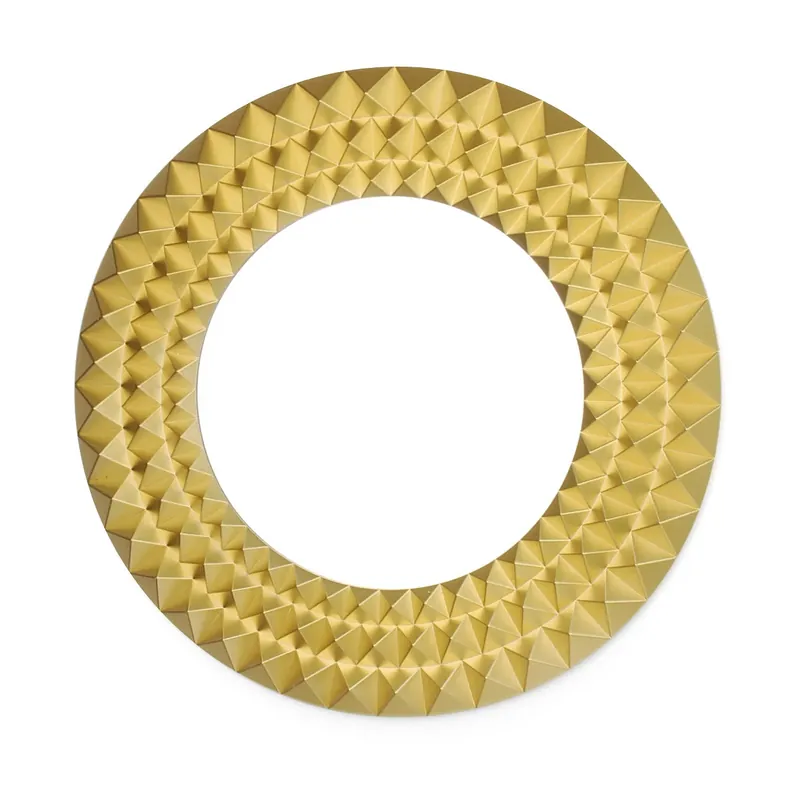 Lustro dekoracyjne MONDEX CHANTAL ZŁOTE 50 cm Ograniczona ilość