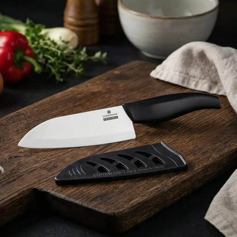 ZASSENHAUS Ceraplus Santoku 14 cm - nóż japoński Santoku ceramiczny Obniżka ceny