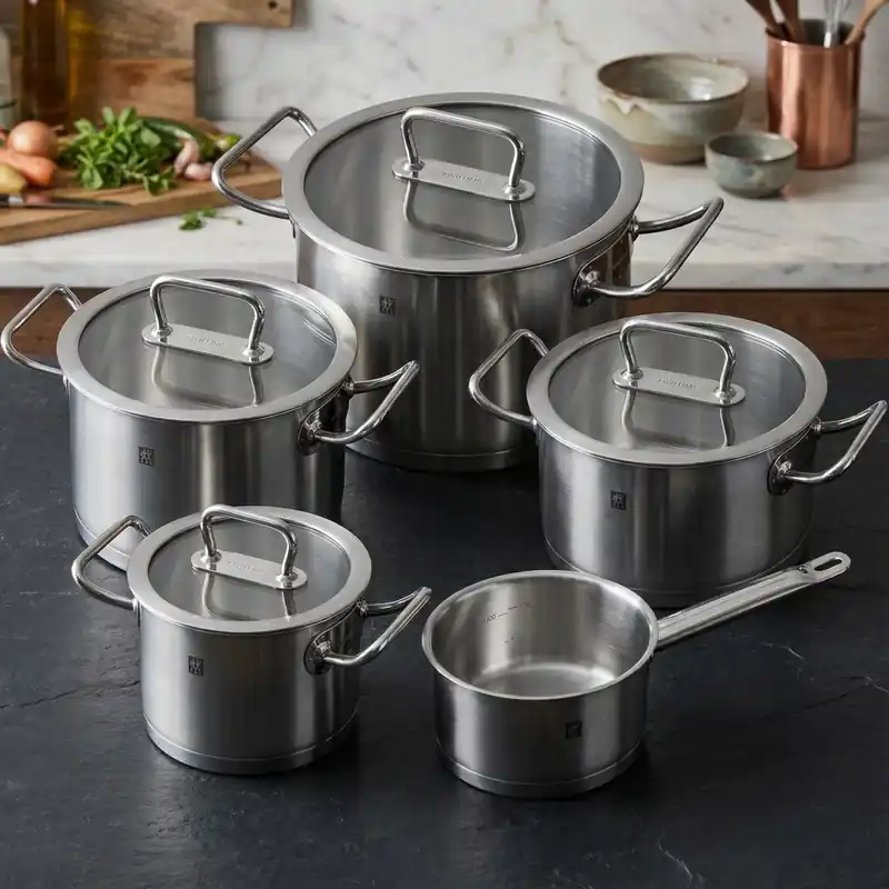 ZWILLING Pro - zestaw 5 garnków ze stali nierdzewnej z pokrywkami Wybór klientów