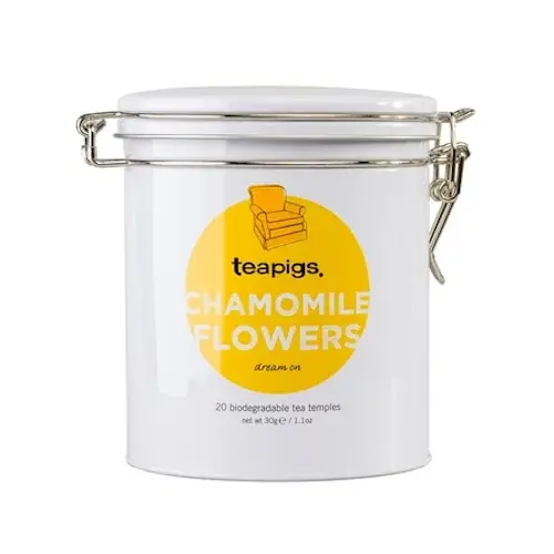 Oferta limitowana TEAPIGS Chamomile Flowers 20 szt. - angielska herbata ziołowa w piramidkach