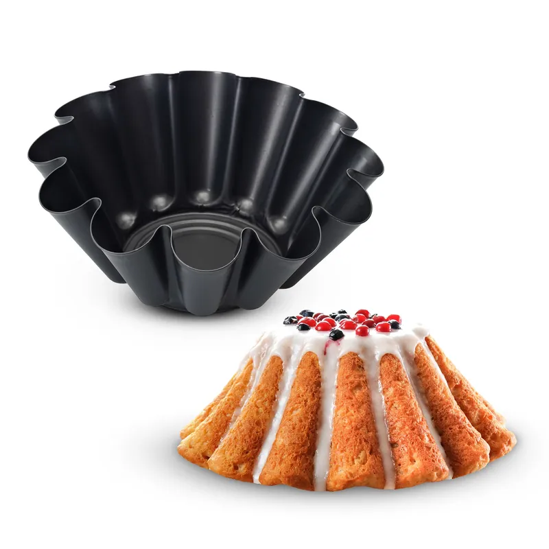 BALLARINI Patisserie 22 cm czarna - forma do babki stalowa Hit cenowy