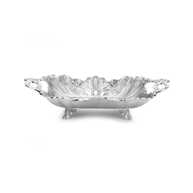 Patera dekoracyjna platerowana EIGHTEEN 28 x 15 cm Oferta limitowana