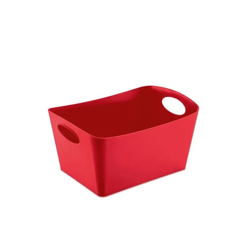 KOZIOL Boxxx S czerwony - pojemnik łazienkowy plastikowy Ostatnie sztuki
