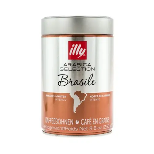 ILLY Arabica Selection Brasile 250 g - włoska kawa ziarnista do ekspresu Taniej
