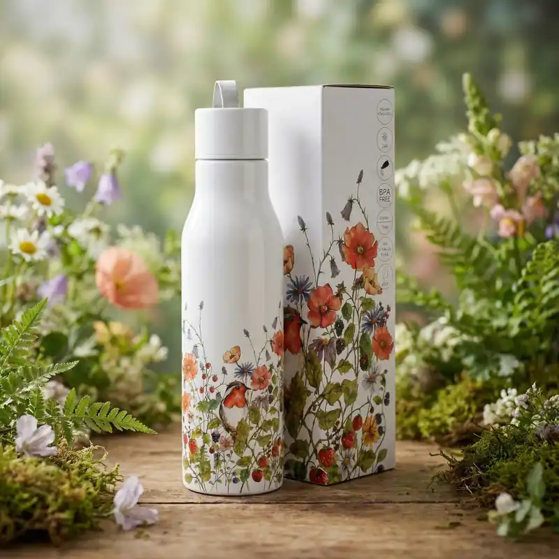 Butelka termiczna ze stali nierdzewnej DUO WILD BIRD 500 ml Rabat