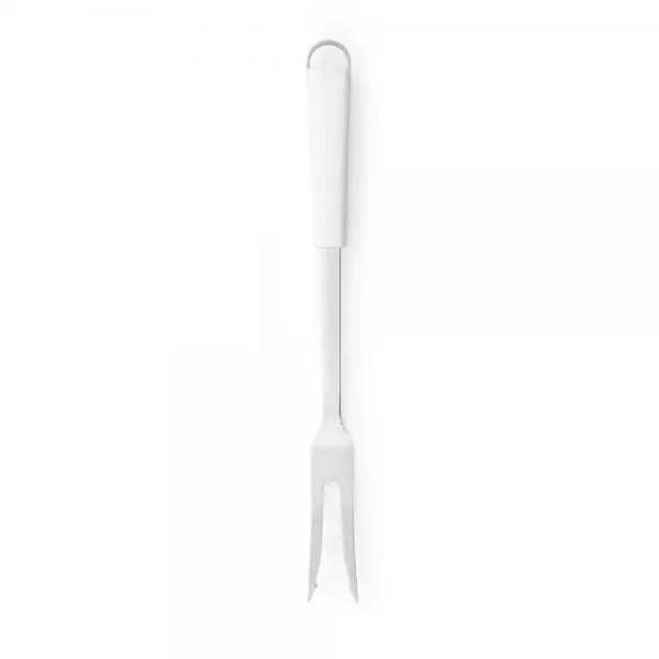 BRABANTIA Essential 34 cm biały - widelec do mięsa ze stali nierdzewnej Bestseller