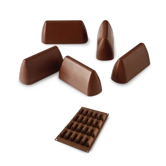 Dodaj do koszyka SILIKOMART Easy Choc Choco Gianduia - forma do czekoladek i pralin silikonowa