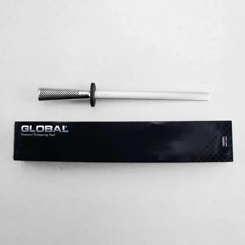Dodaj do koszyka GLOBAL G-38/B 26 cm - musak / stalka do noży diamentowy
