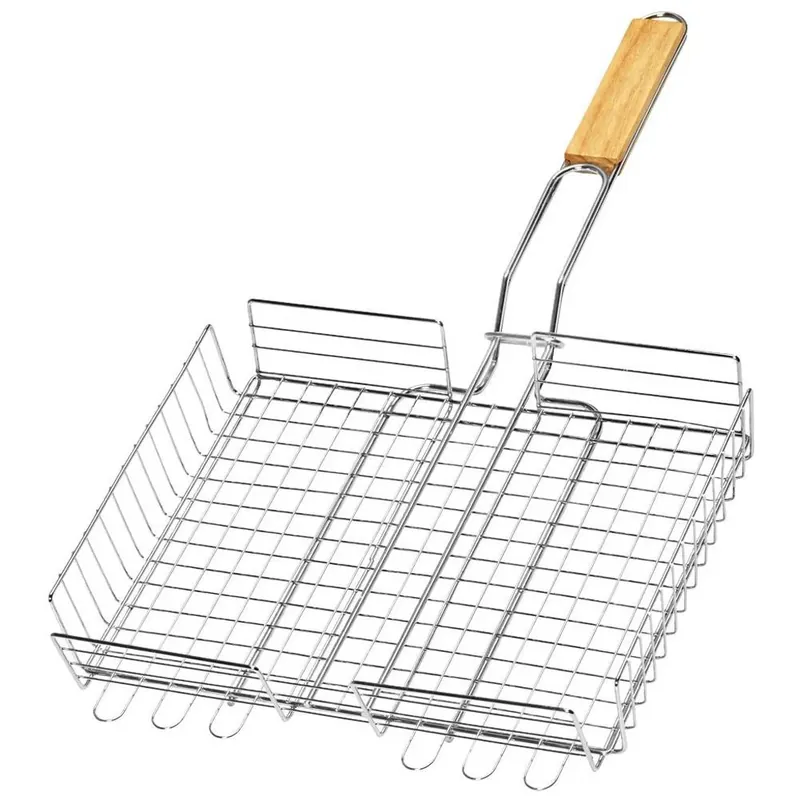 Wybór klientów NAVA BBQ Guru 32 x 24,5 cm - ruszt do grilla metalowy
