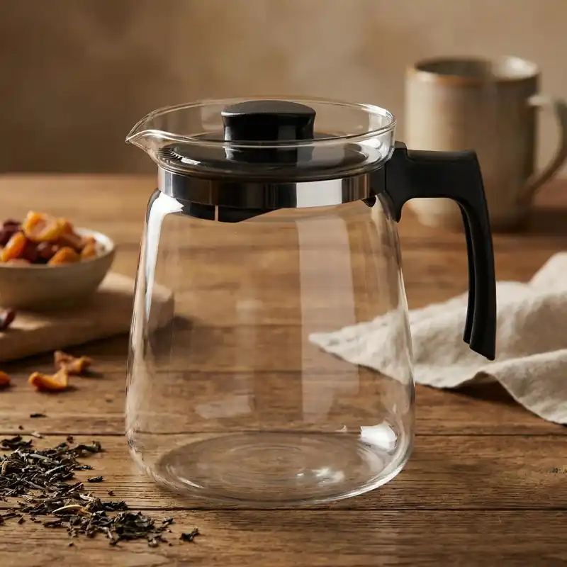 Zniżka Dzbanek do herbaty szklany ALTOM DESIGN 2,0 l czarny