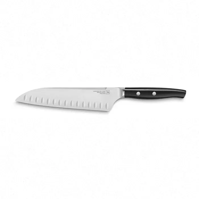 Sprawdź teraz Nóż japoński Santoku ze stali nierdzewnej TARRERIAS BONJEAN BRIGADE FORGE PREMIUM 18 cm