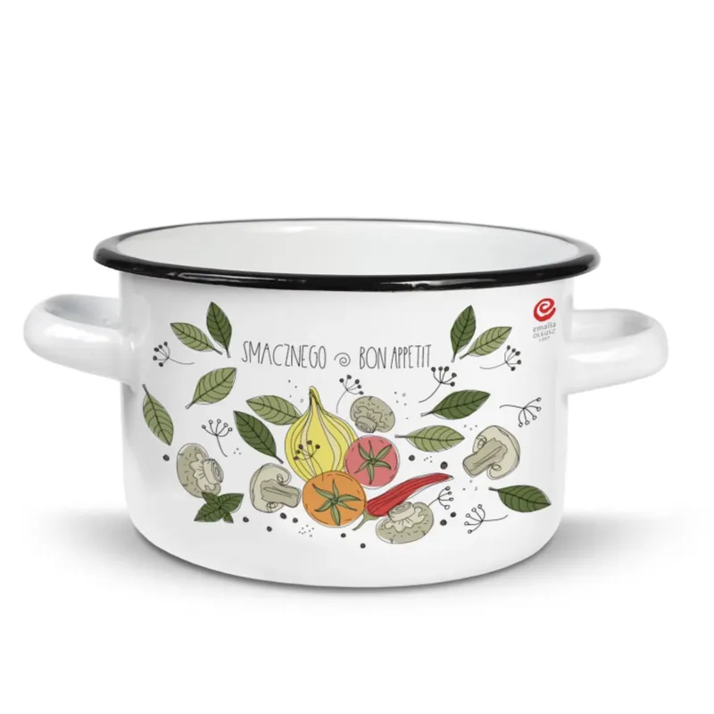 Tylko do końca tygodnia Garnek emaliowany EMALIA OLKUSZ BON APPETIT 4,5 l