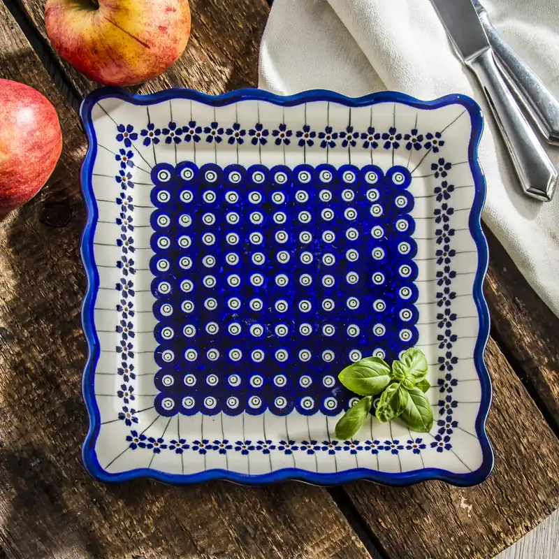 Półmisek 24 x 24 cm - wzór A-166A - Zakłady Ceramiczne w Bolesławcu Nowość