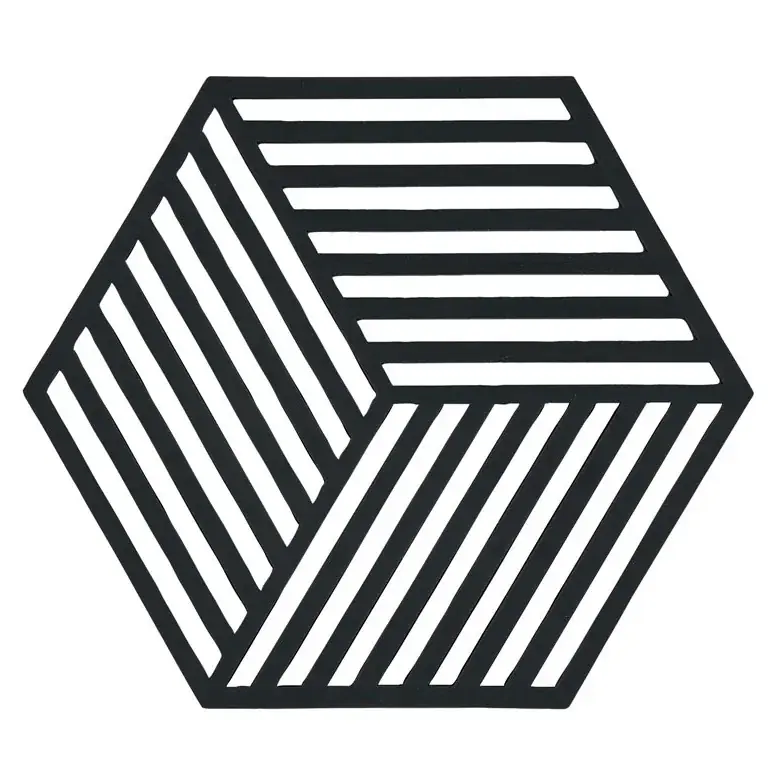 Hit cenowy ZONE DENMARK Hexagon 16 x 14 cm - podstawka pod garnek silikonowa