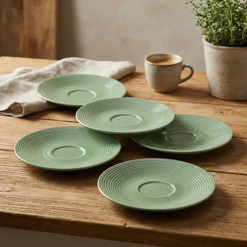 SELTMANN BEAT COLOR GLAZE Zestaw 6 spodków 16.5 cm Wysoka jakość