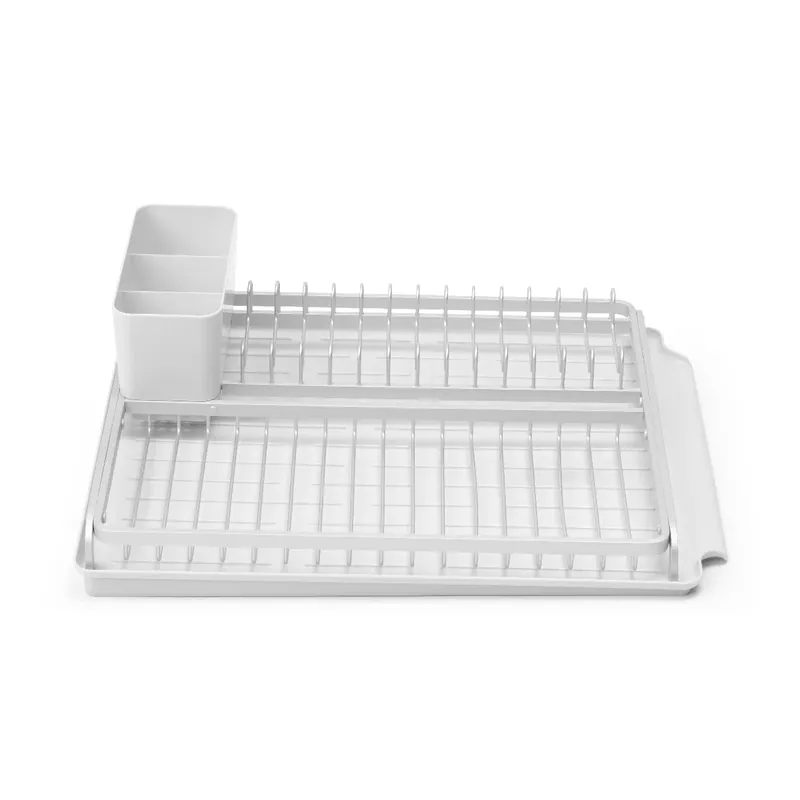 Niska cena BRABANTIA Otto 49,2 x 38,6 cm szara - suszarka do naczyń plastikowa