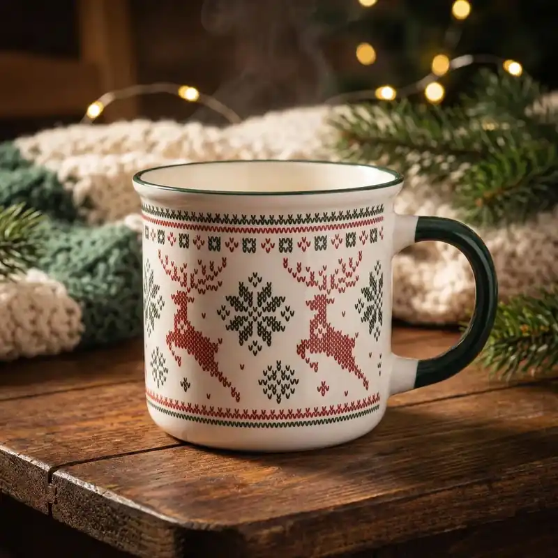 Kubek świąteczny porcelanowy ALTOM DESIGN SCANDI WINTER 400 ml Kup online