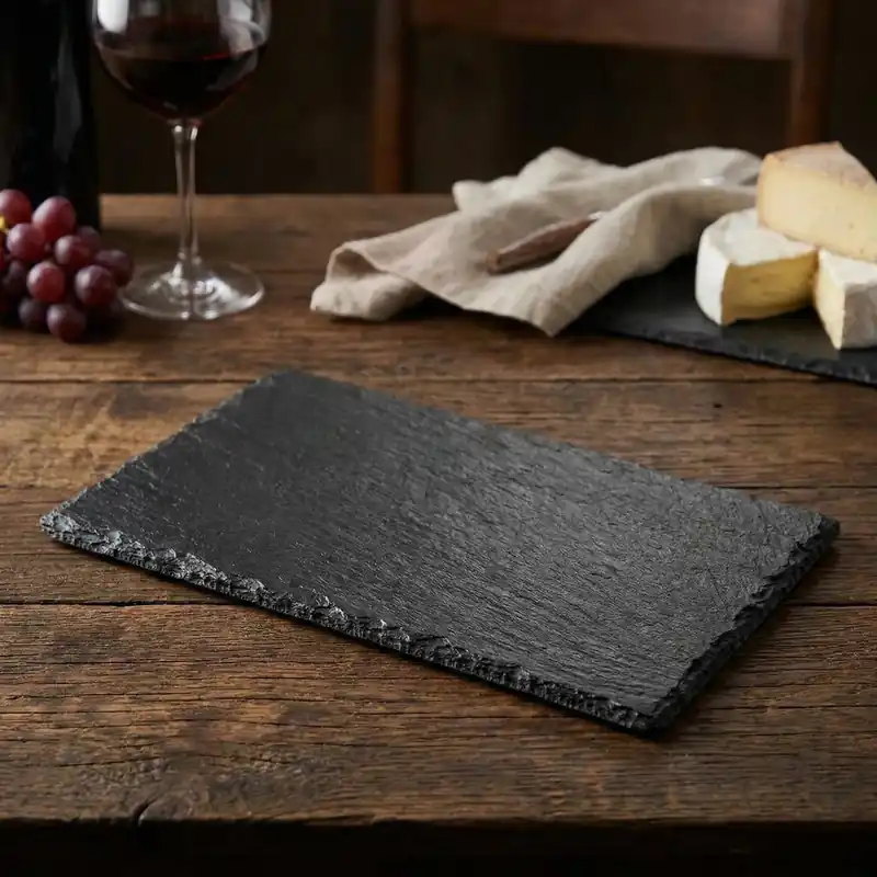 Dostępne od ręki TESCOMA GrandCHEF 21 x 14 cm - talerz do serwowania przekąsek kamienny