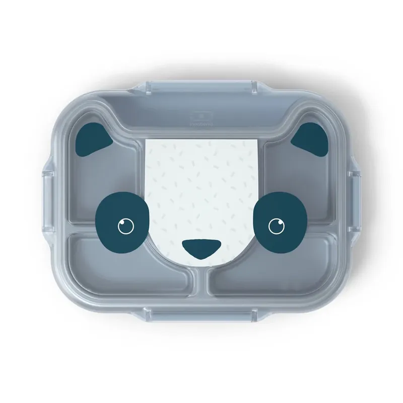 Nowy MONBENTO Wonder Blue Panda 0,95 l - lunch box / śniadaniówka dla dzieci