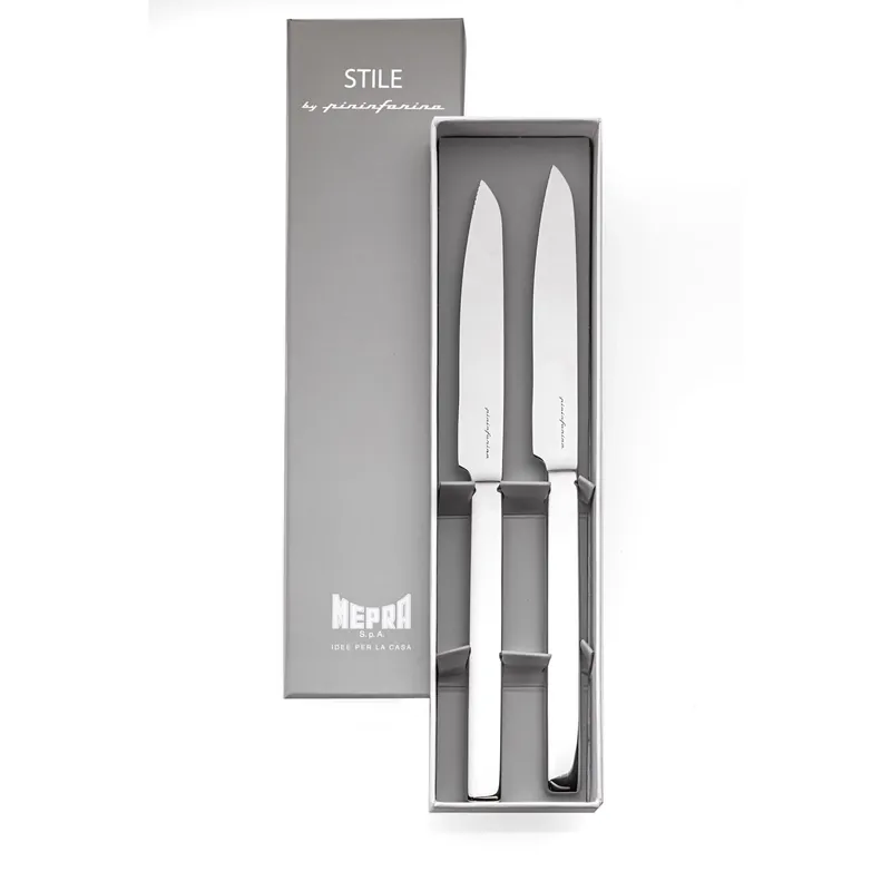 Szybka dostawa MEPRA Stile By Pininfarina 2 szt. - noże do steków ze stali nierdzewnej