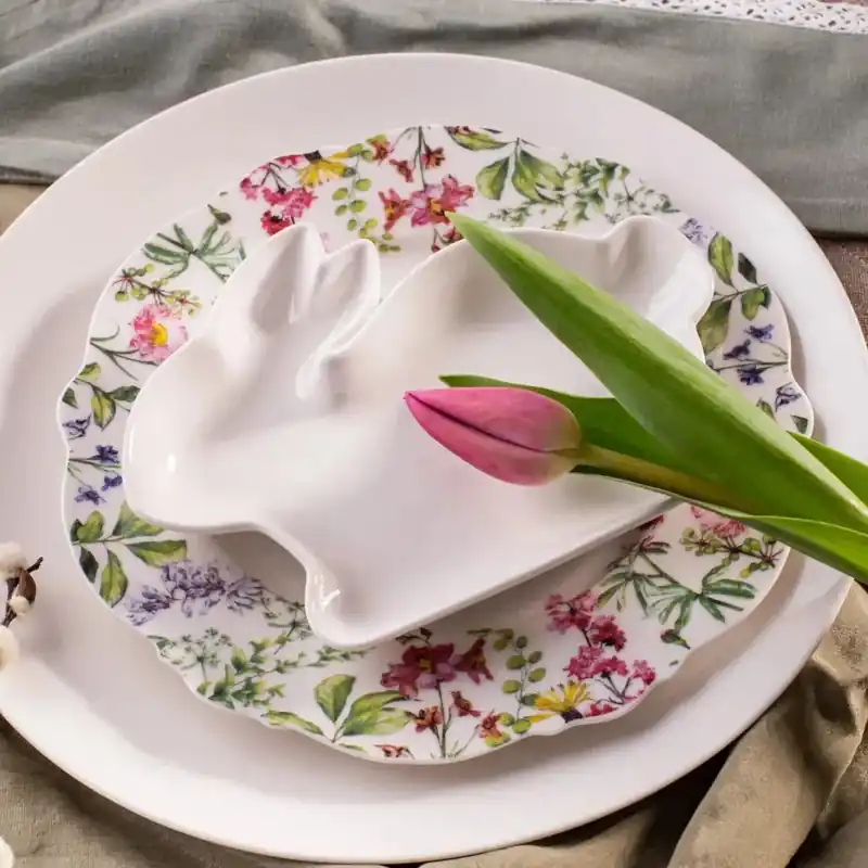 Oferta Półmisek porcelanowy NEW BONE CHINA ALTOM DESIGN ZAJĄC 17,5 cm biały