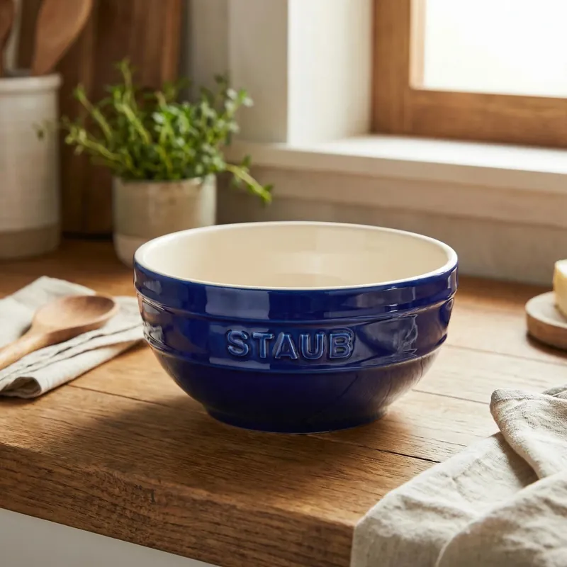STAUB Serving 0,4 l niebieska - miska kuchenna ceramiczna Szybka wysyłka
