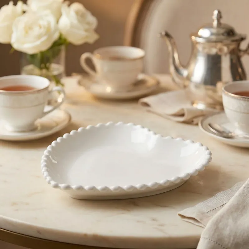 TOGNANA Pearl 20 cm - talerz deserowy porcelanowy Promocja