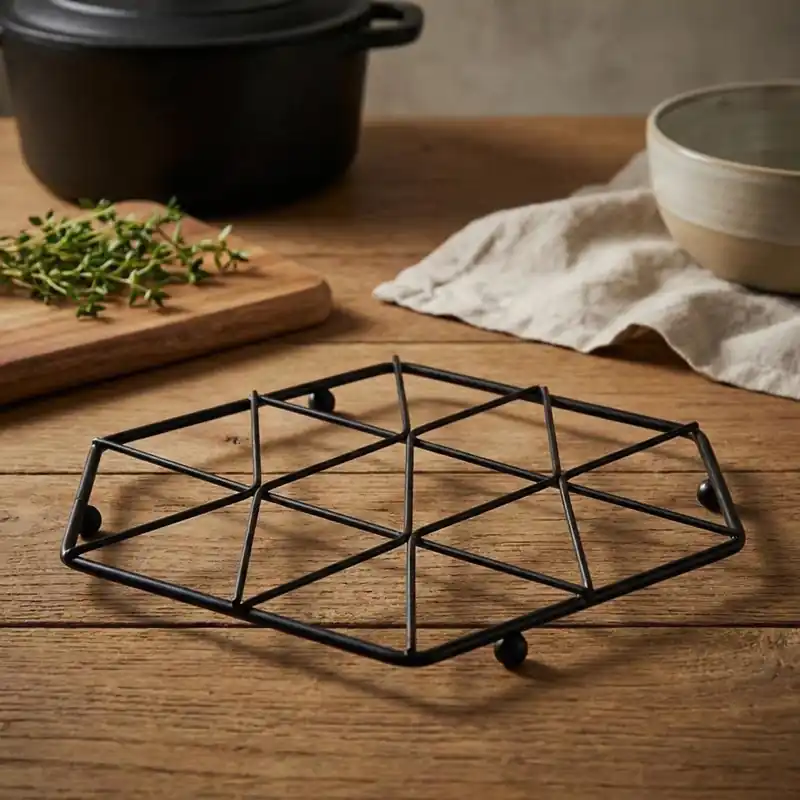 Super okazja Podkładka pod garnek metalowa HOT POT 22,5 x 22,5 cm
