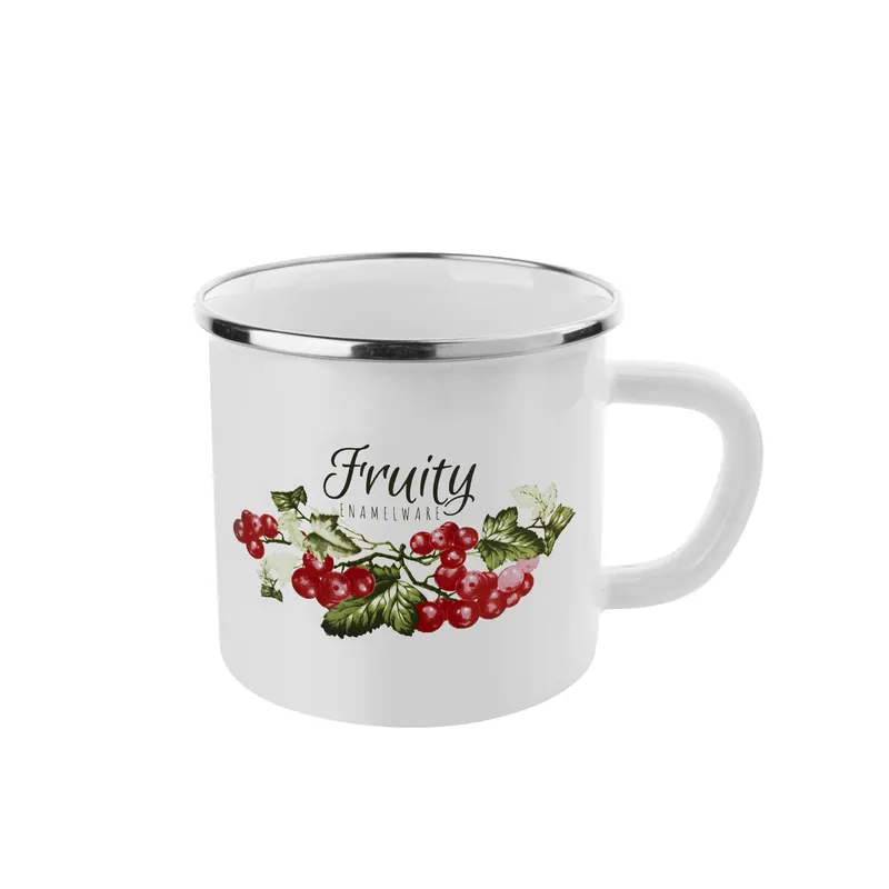 Kubek emaliowany EMALIA POLSKA PLESZEW FRUITY 0,55 l Nowość