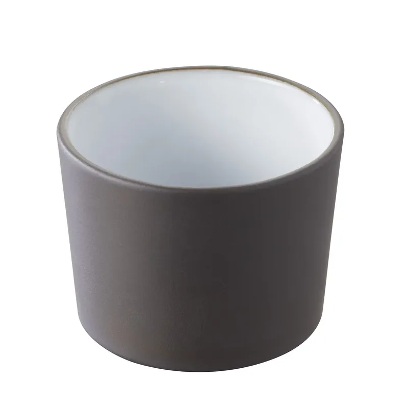 Zniżka REVOL Solid 150 ml grafitowo-biała – miseczka do dipów i na przekąski porcelanowa