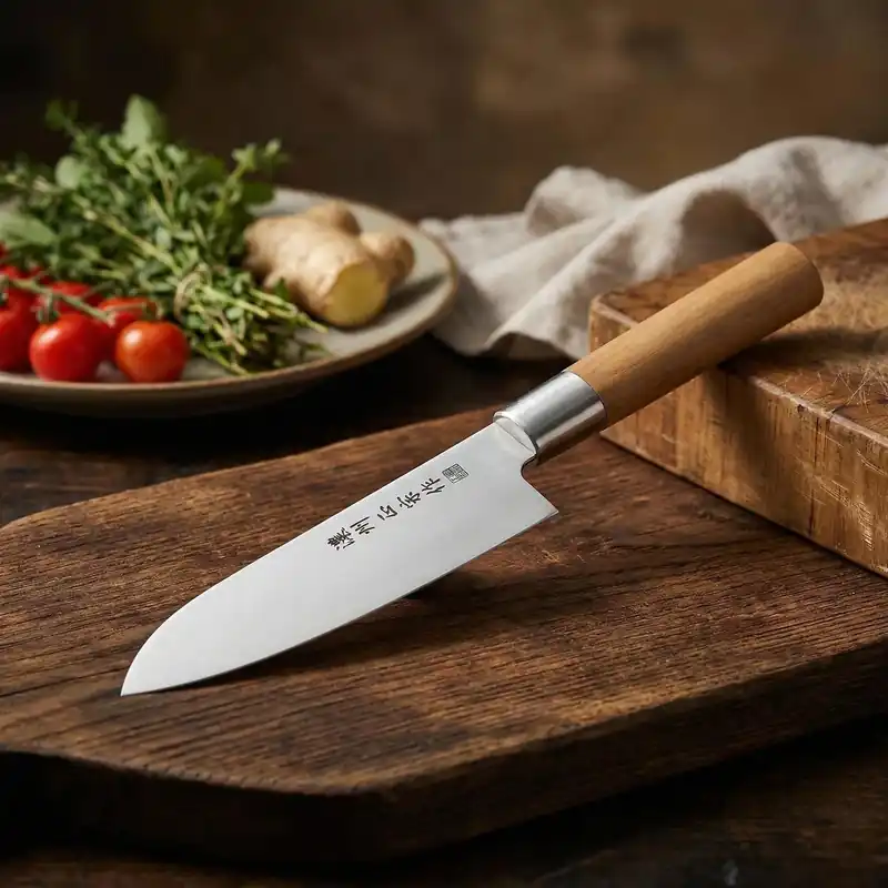 Nie przegap SATAKE Masamune 17 cm - nóż japoński Santoku ze stali nierdzewnej