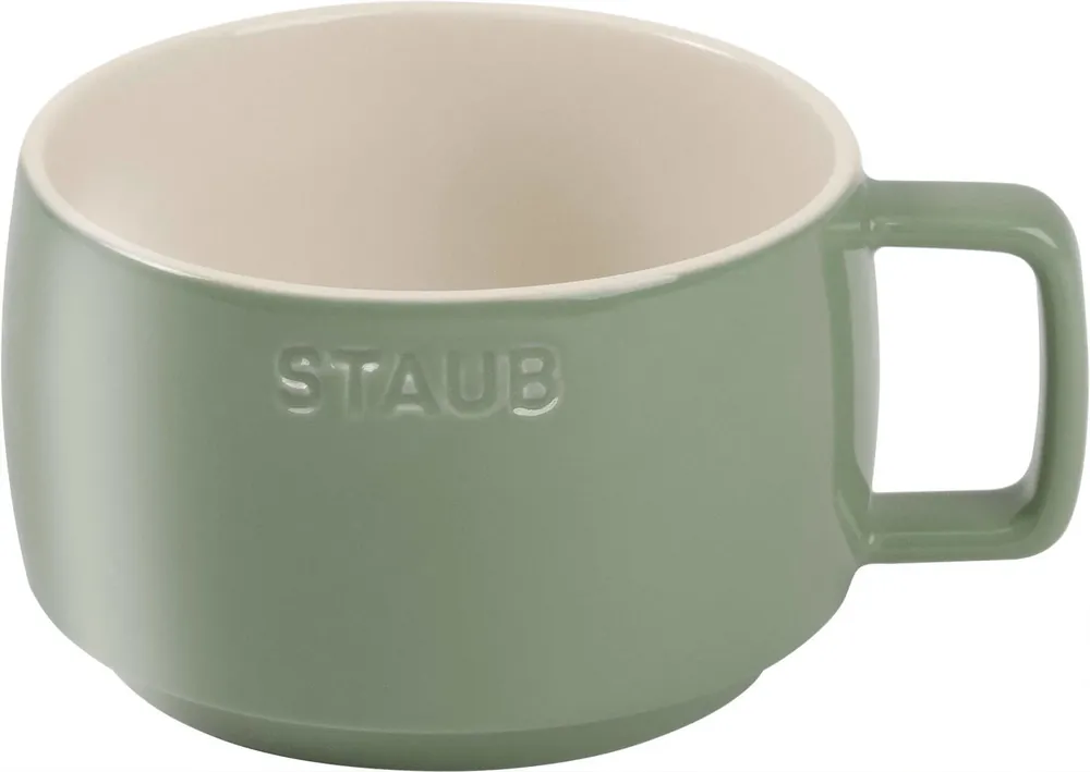 STAUB SERVING Kubek ceramiczny - Eukaliptusowy, 500 ml Hit sprzedaży