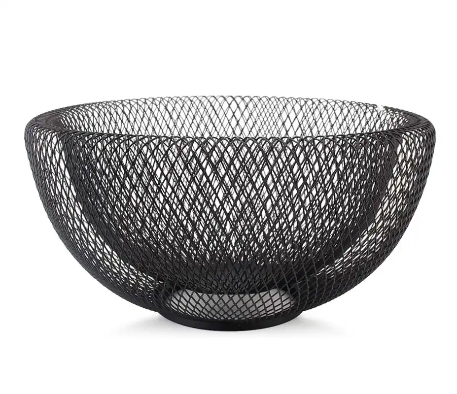 CEDRIC Misa metal 24,5x24,5xh12,5cm czarna Zniżka